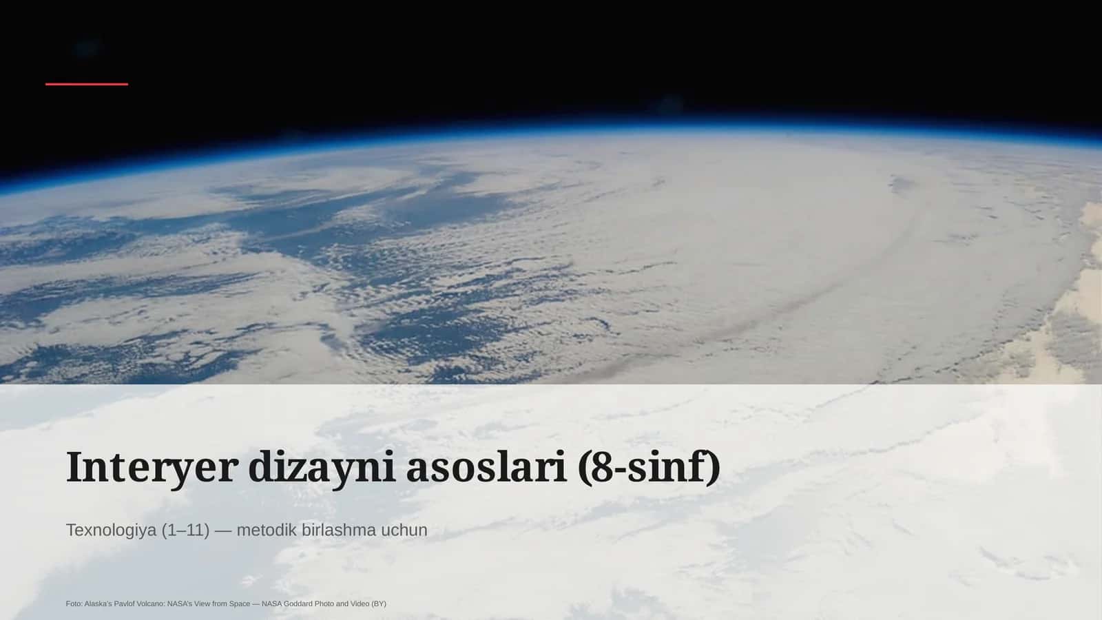 Interyer dizayni asoslari (8-sinf) 1