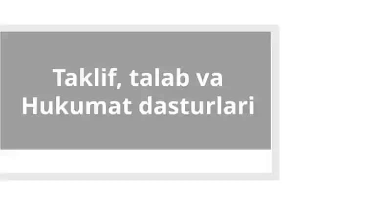 Mikroiqtisodiyot, 2022 yil