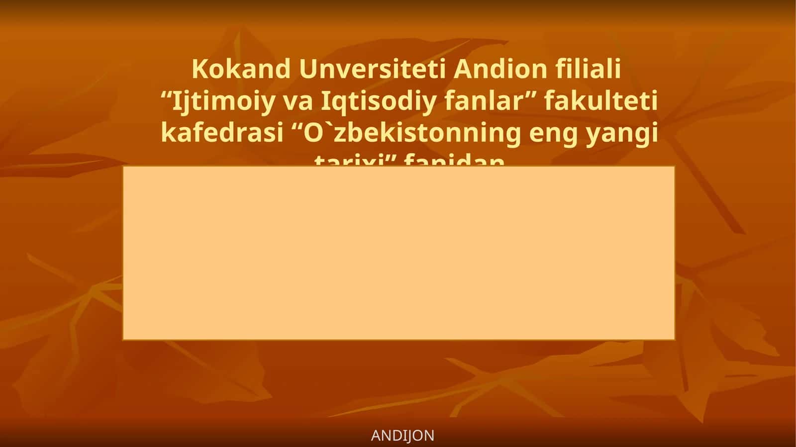 7-mavzu.O‘zbekistonRespublikasidagiijtimoiysohadagiislohotlar 1