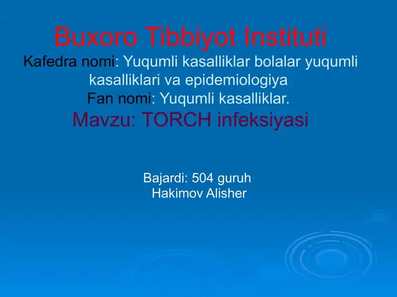 Yuqumlikasalliklar 1