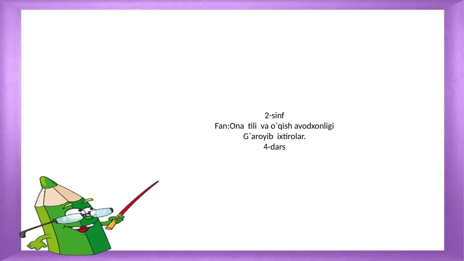 Ona tili va o`qish avodxonligi 1