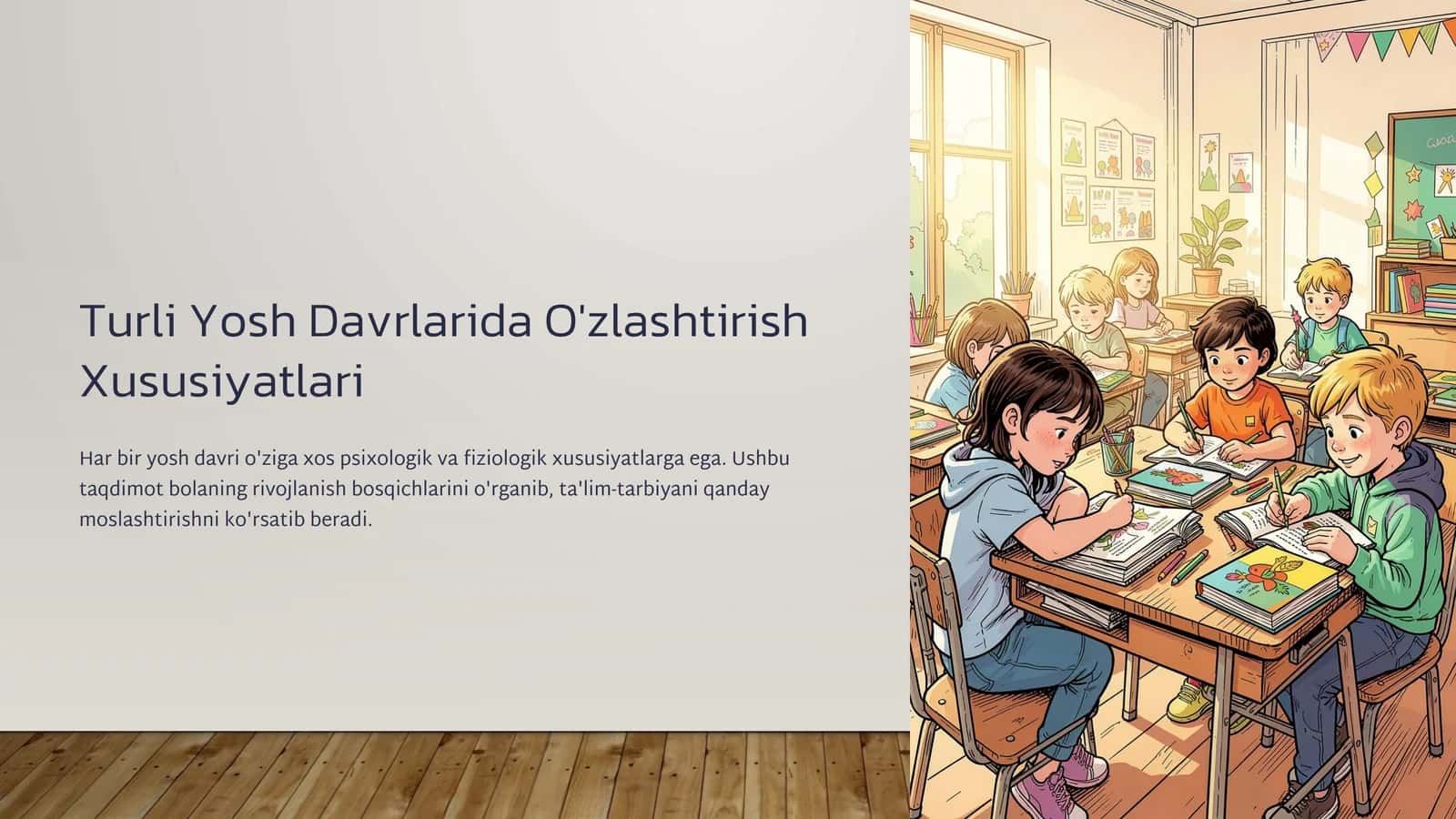 Turli Yosh Davrlarida O'zlashtirish Xususiyatlari 1