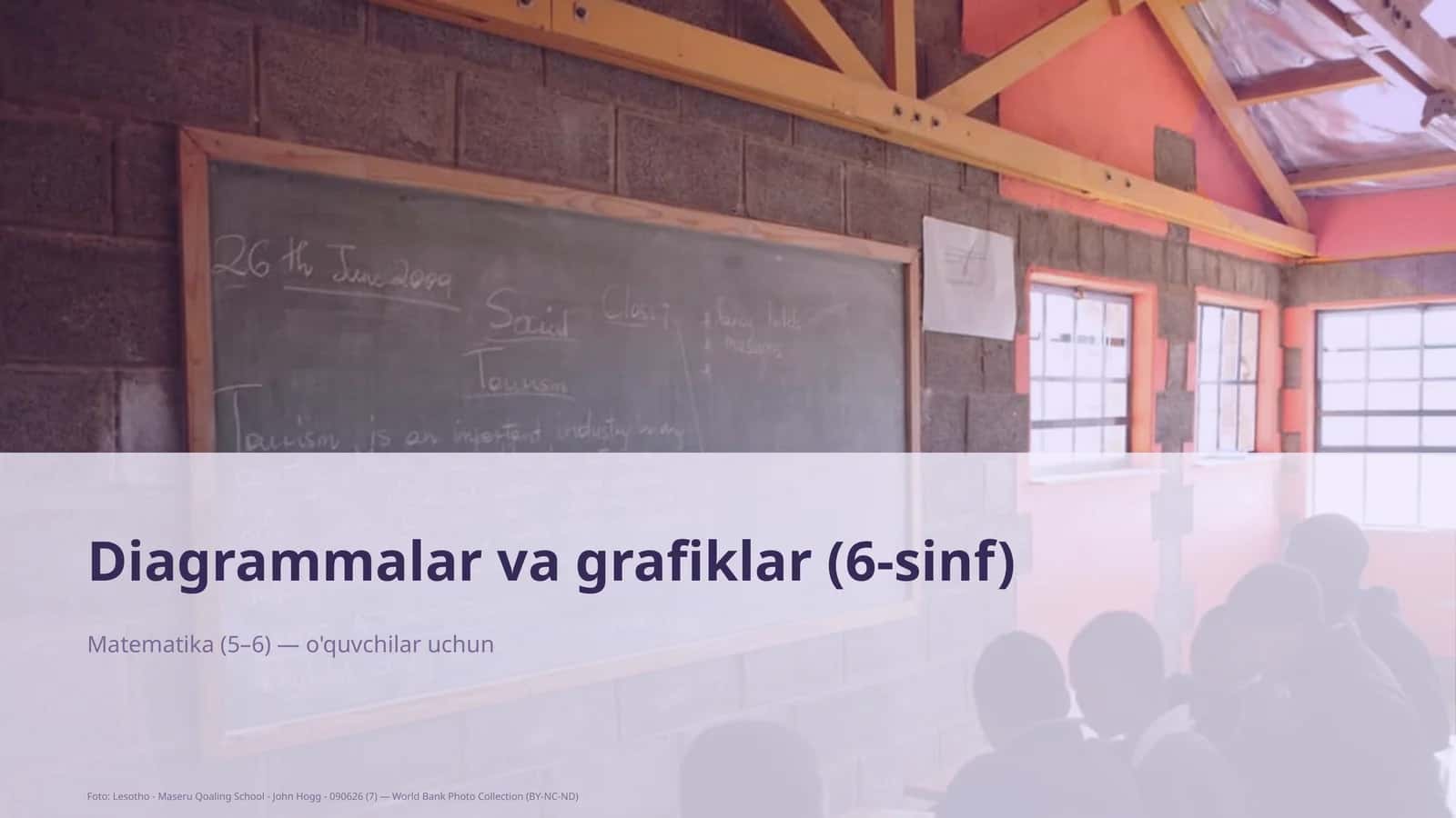 Diagrammalar va grafiklar (6-sinf) 1