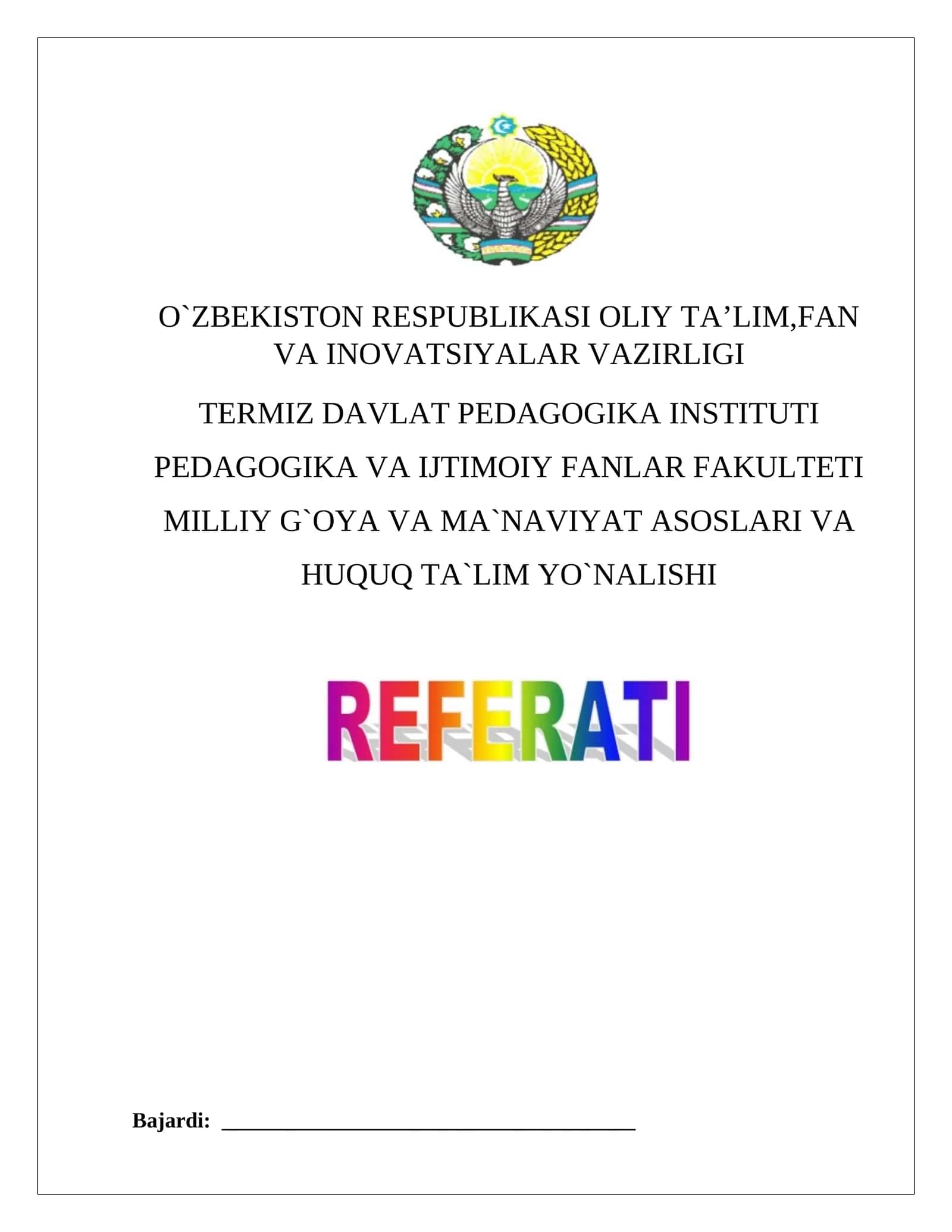 Uchinchi Renessans - Yangi O‘zbekiston taraqqiyotining tamal toshi 1