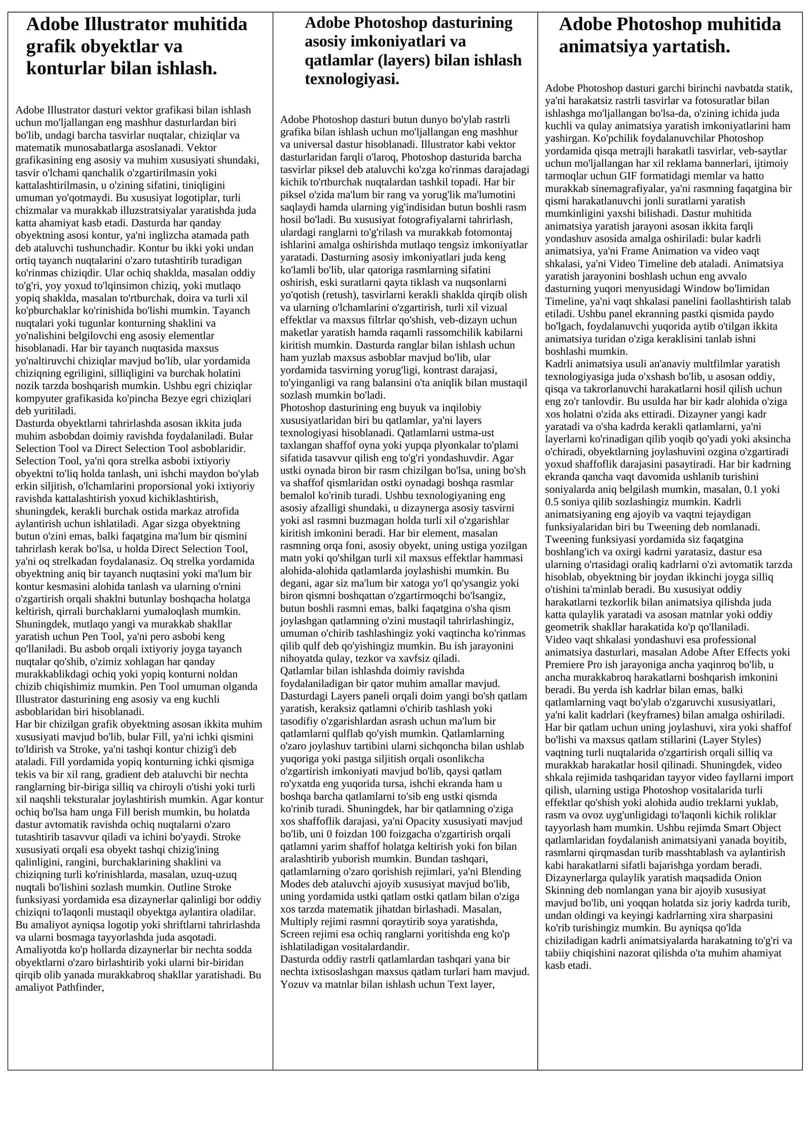Adobe Illustrator 1
