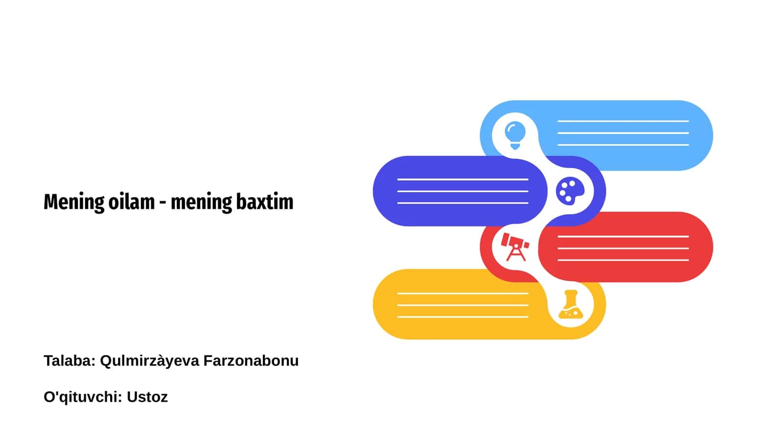 Mening oilam - mening baxtim 1