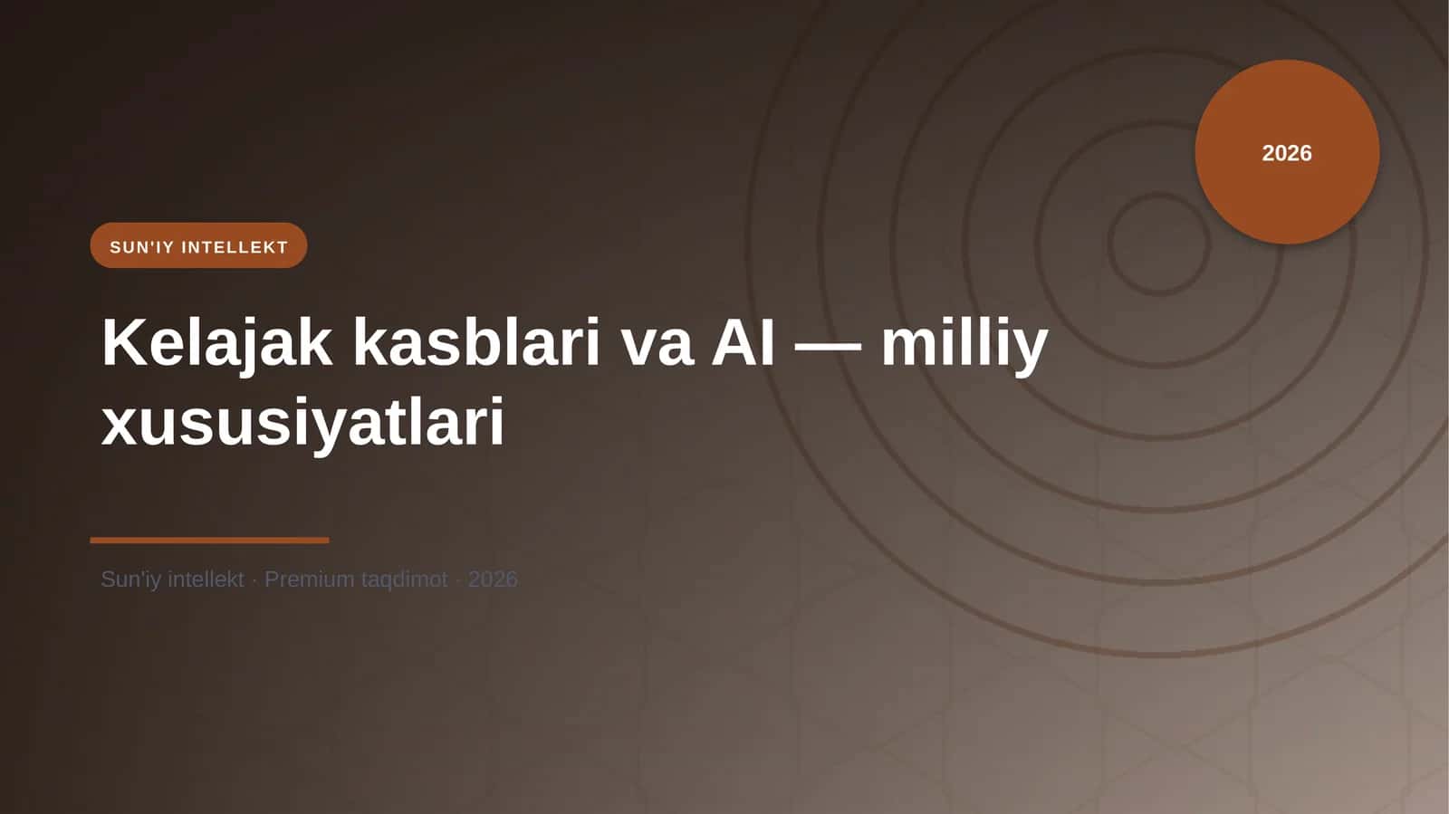 Kelajak kasblari va AI — milliy xususiyatlari 1