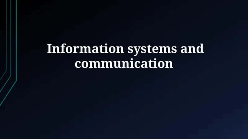 Information Systems Architecture and Design 1