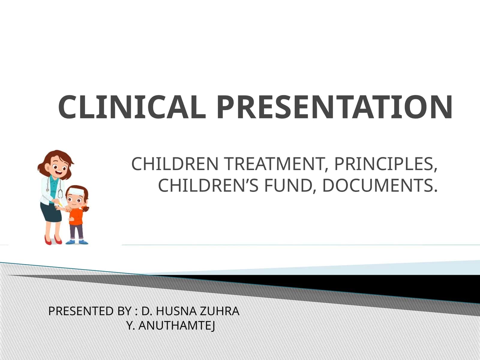 CHILDREN TREATMENT PRINCIPLES 1
