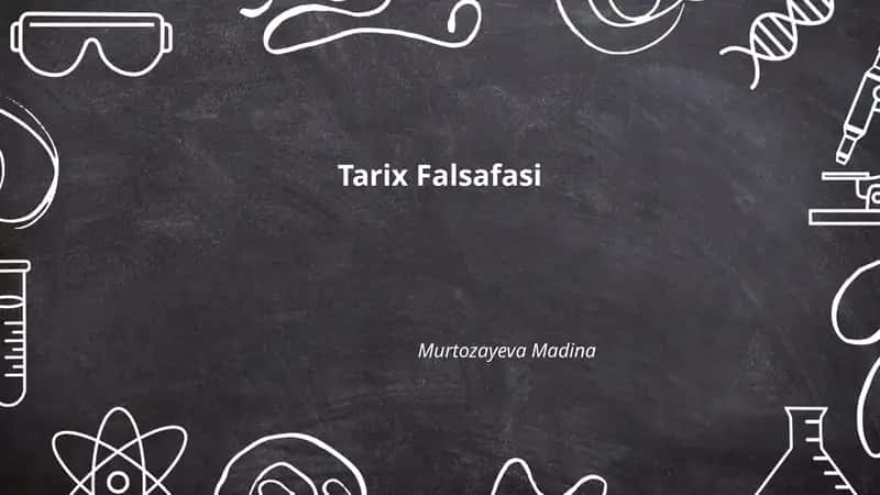 Tarix Falsafasi 1