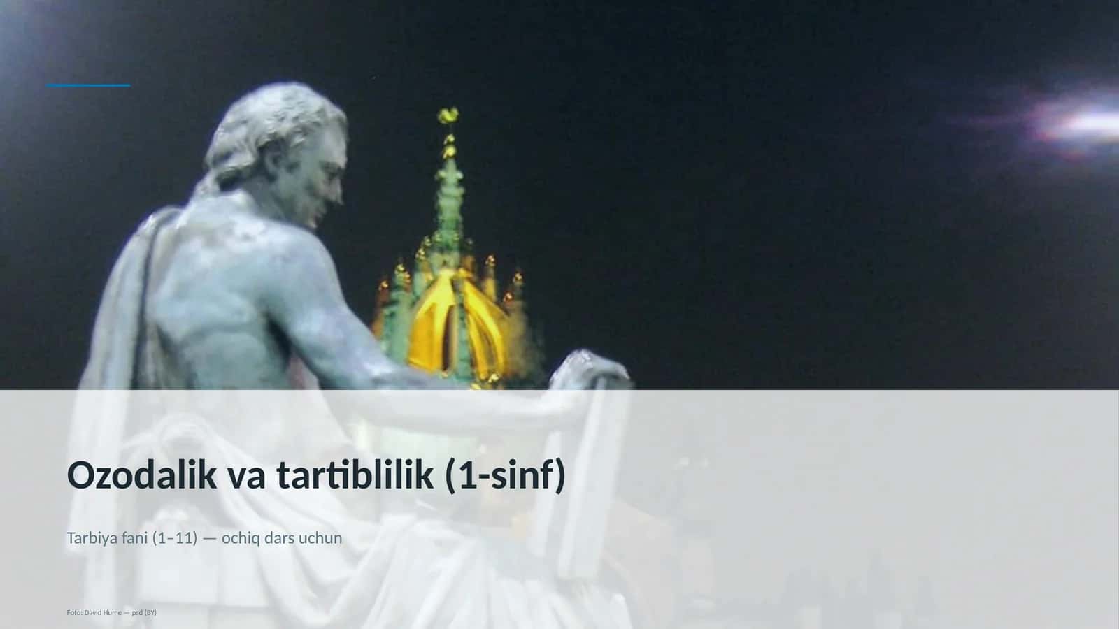 Ozodalik va tartiblilik (1-sinf) 1