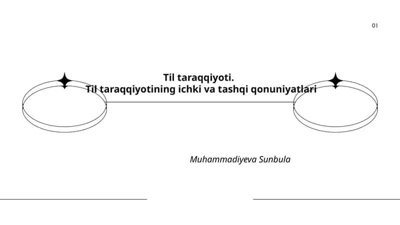 Til taraqqiyoti 1