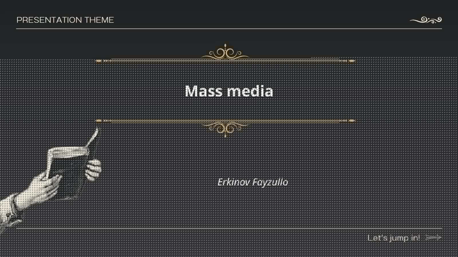 Evolution of Mass Media 1
