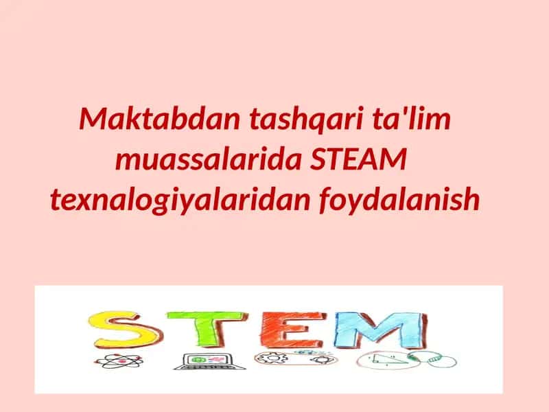 STEM texnologiyalari 1