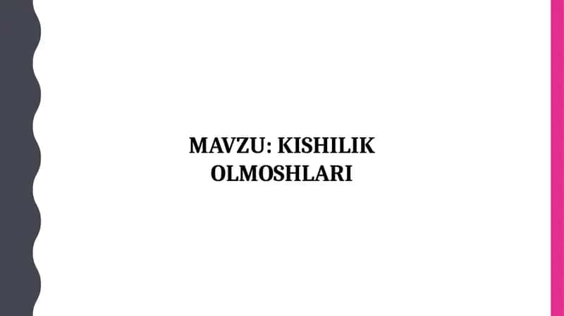 Kishilik Olmoshlari 1