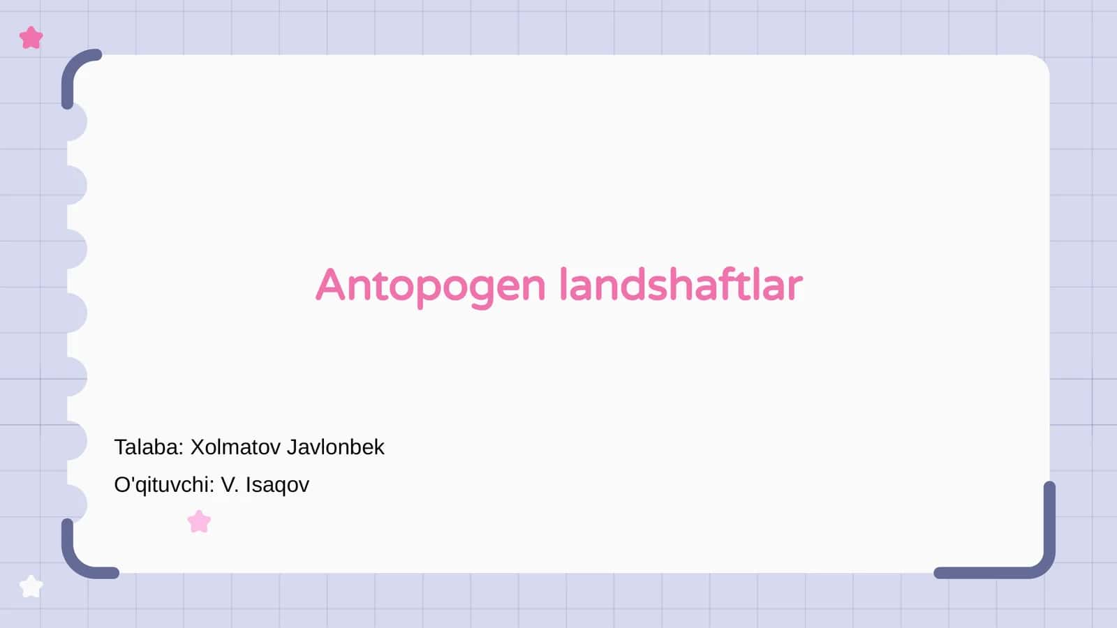 Antropogen landshaftlar 1