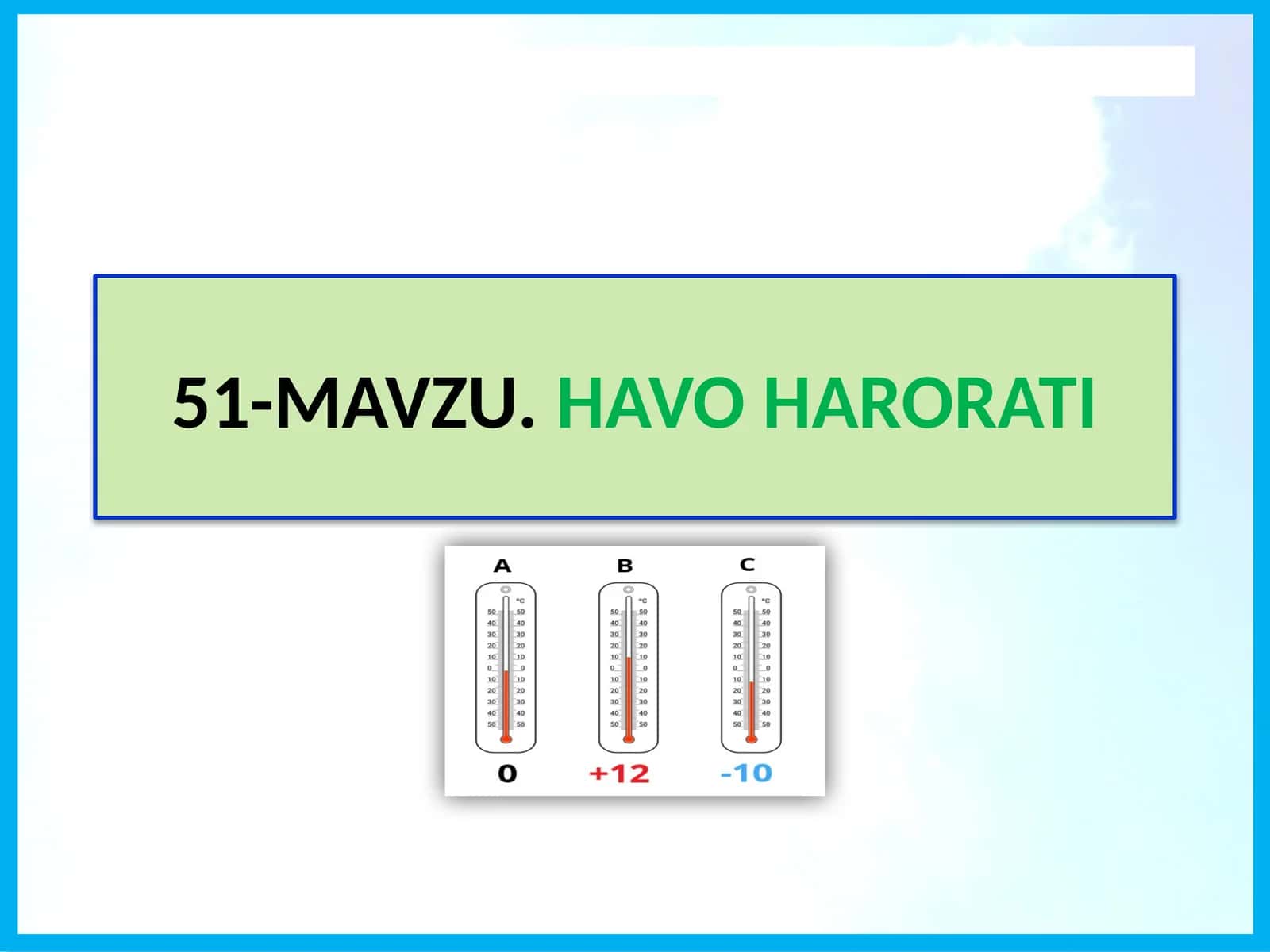 MAVZU.HAVO HARORATI 1