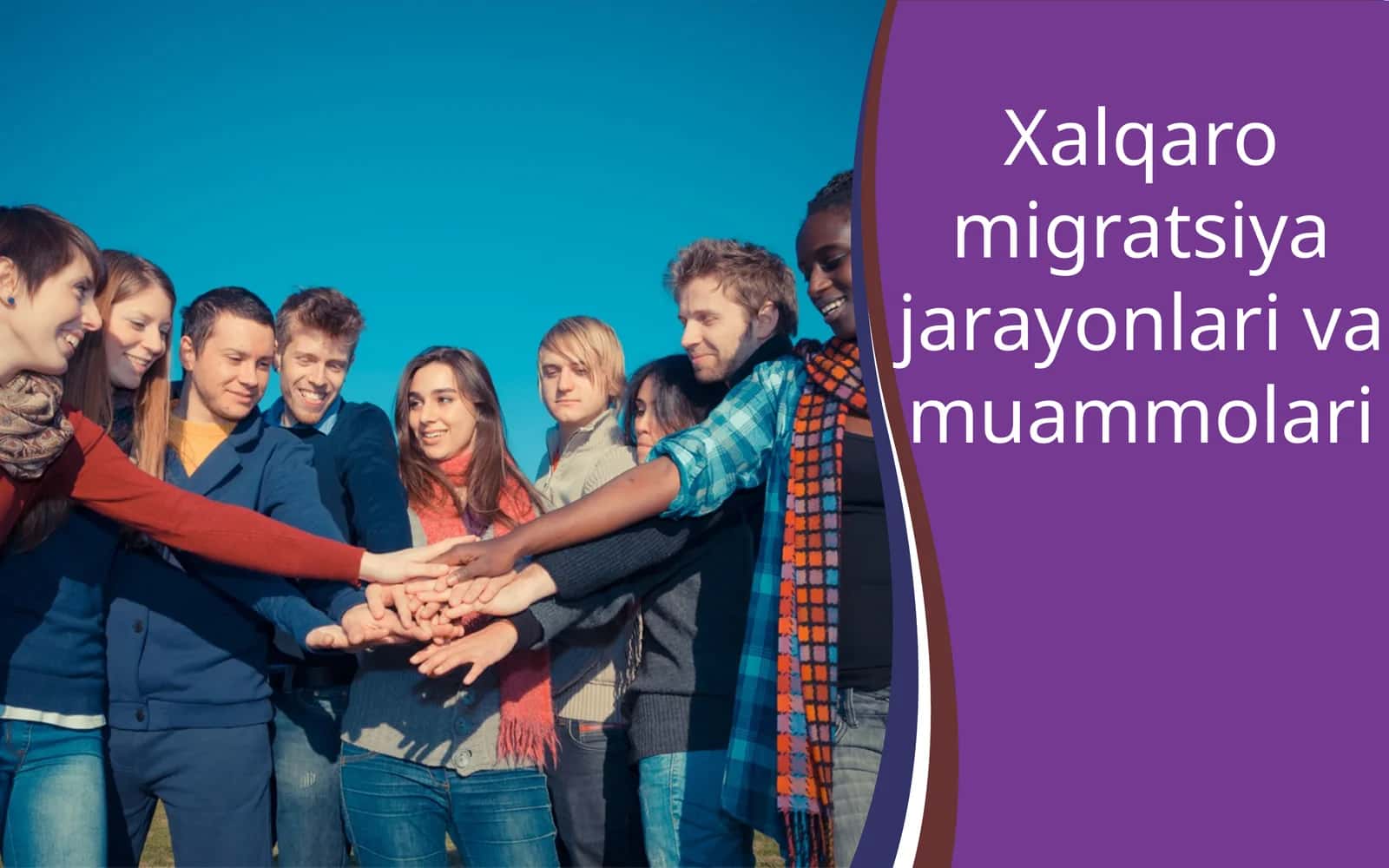 Xalqaro migratsiya jarayonlari va muammolari 1