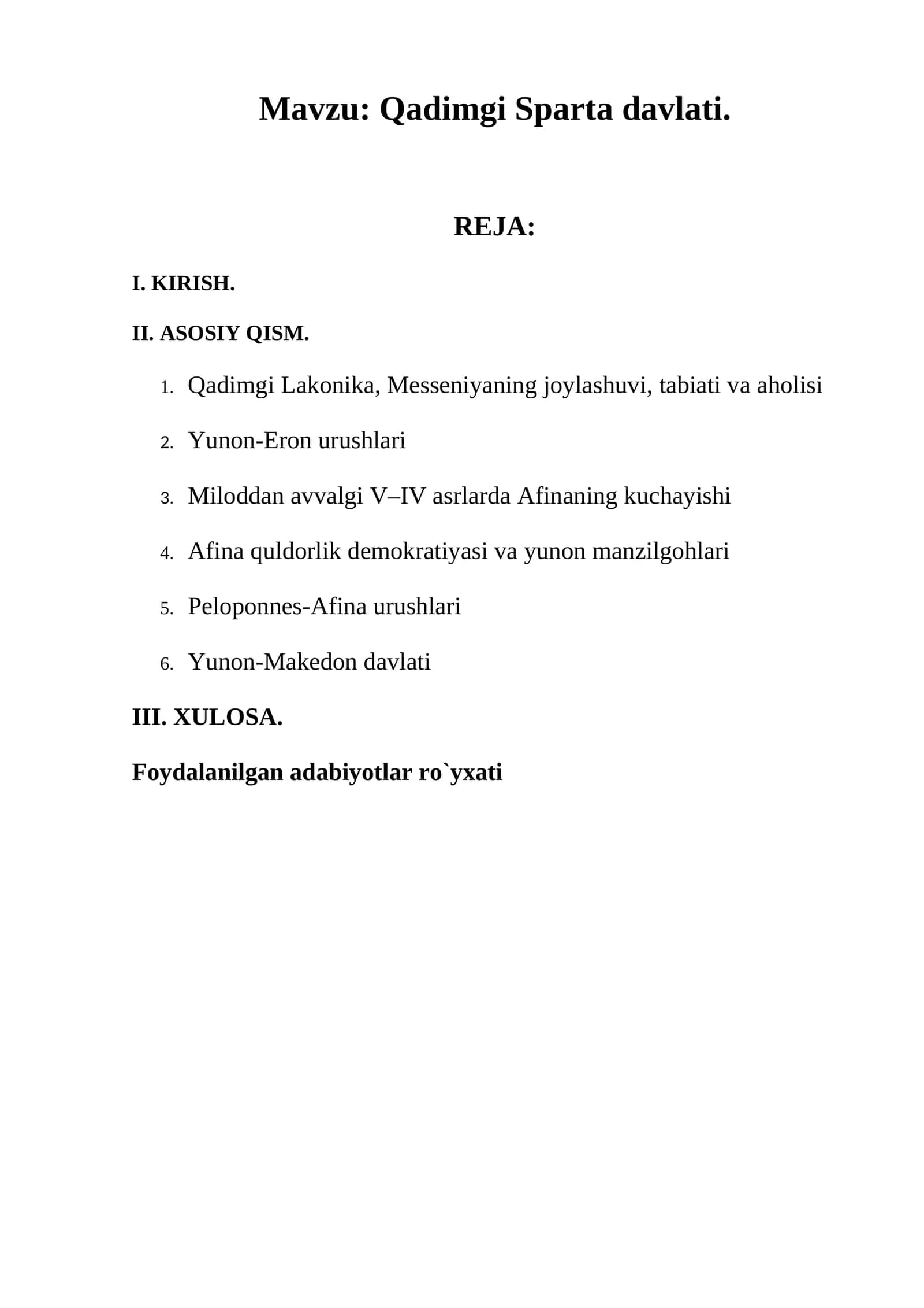 Qadimgi Sparta davlati 1