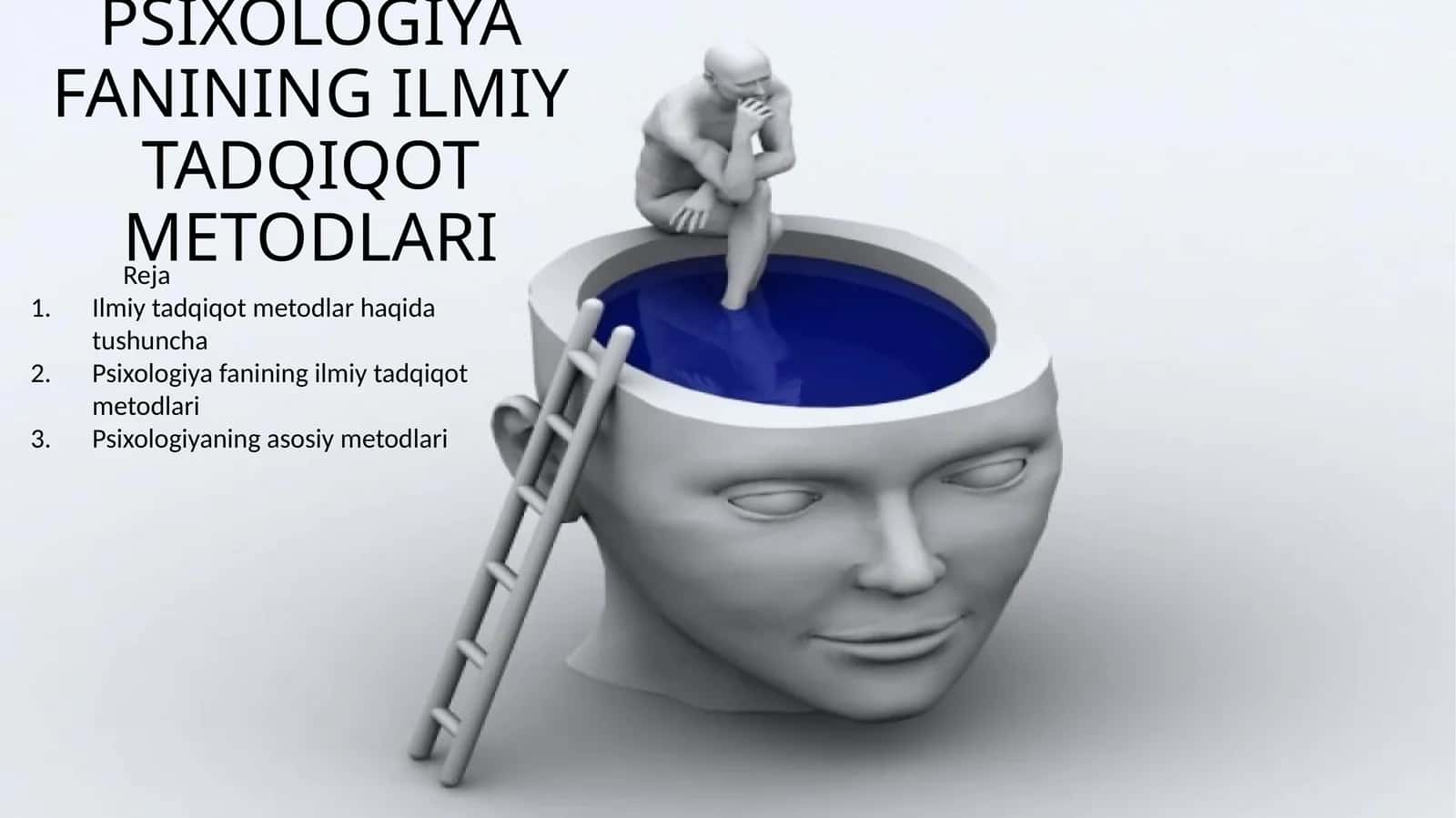 PSIXOLOGIYA FANINING ILMIY TADQIQOT METODLARI 1
