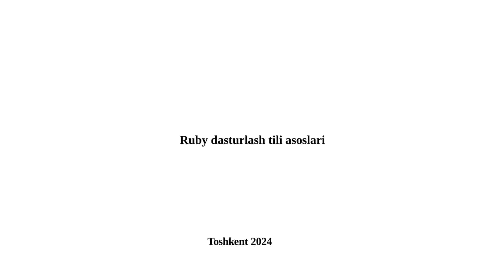 Rubydasturlashtiliasoslari 1