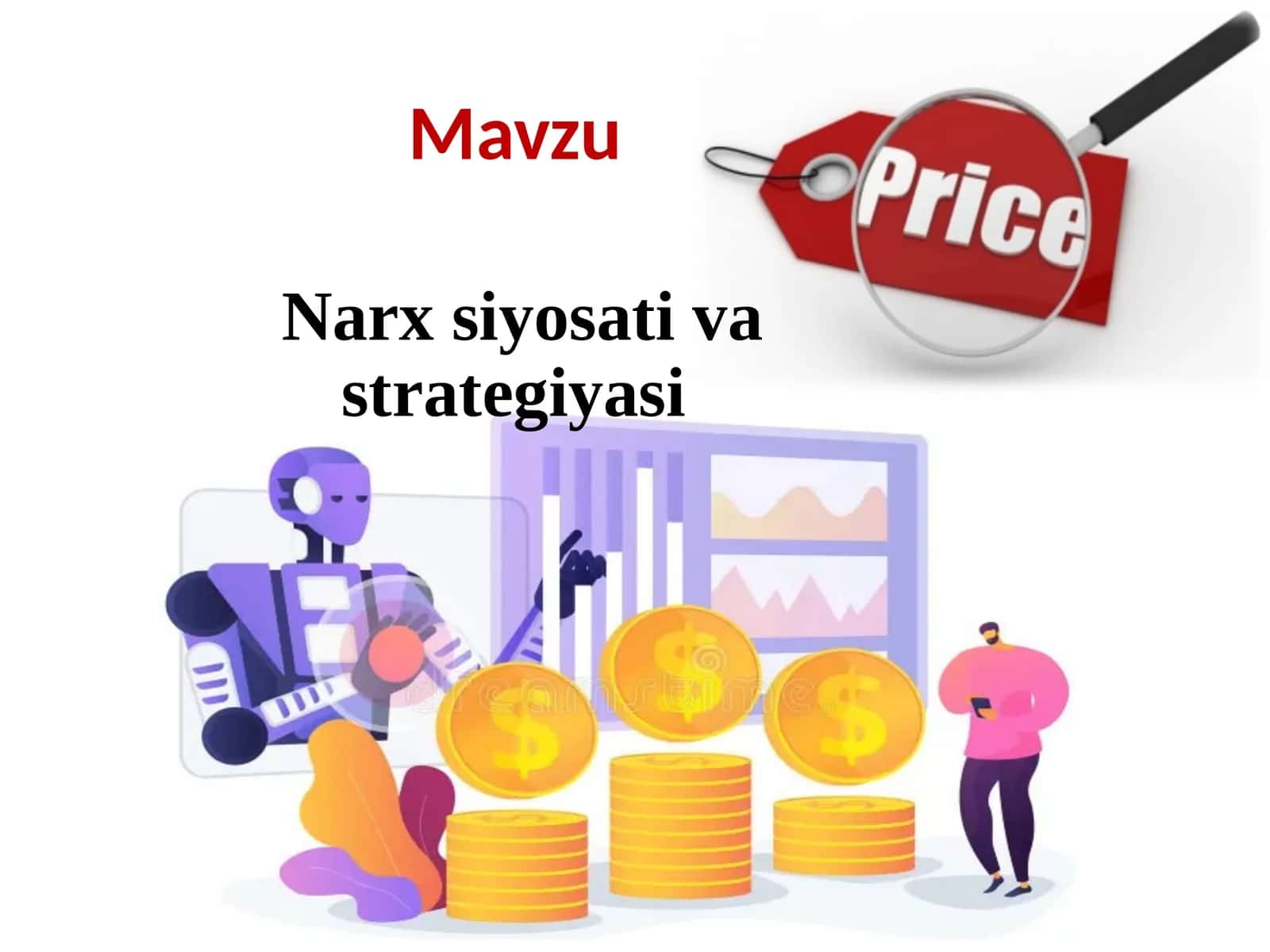 Narx siyosati va strategiyasi 1