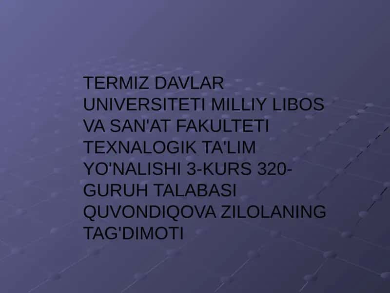 Garmonik tebranishlar generatorlari 1