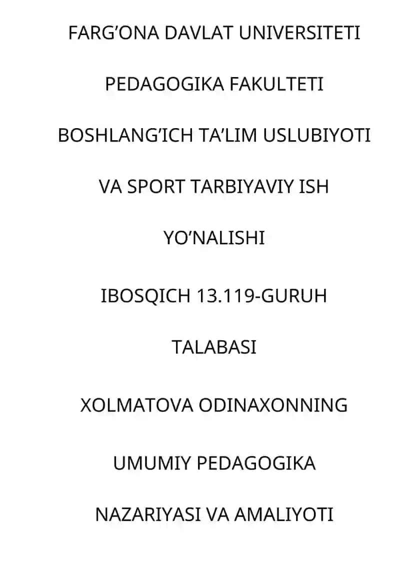 Yan Amos Komenskiyning “Buyuk didaktika” asari haqida