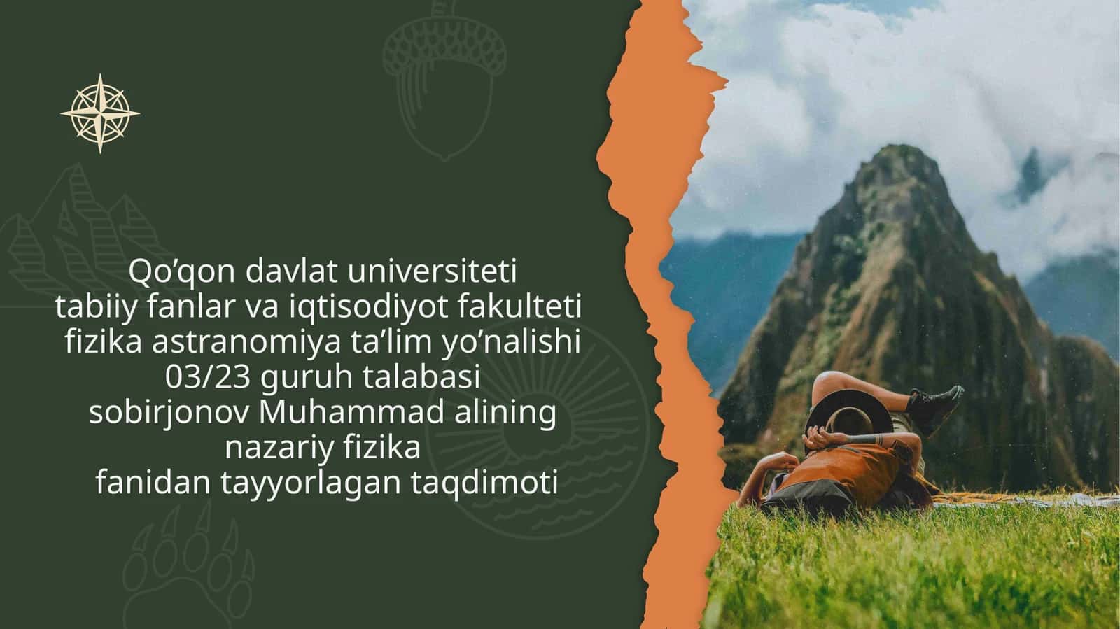 Geyzenberg noaniqlik munosabatlari 1