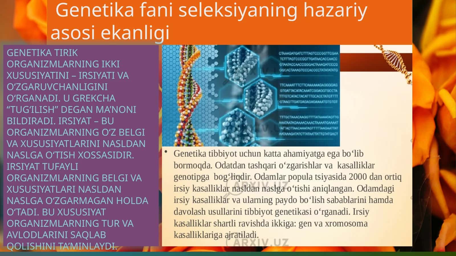 Genetika fani 1