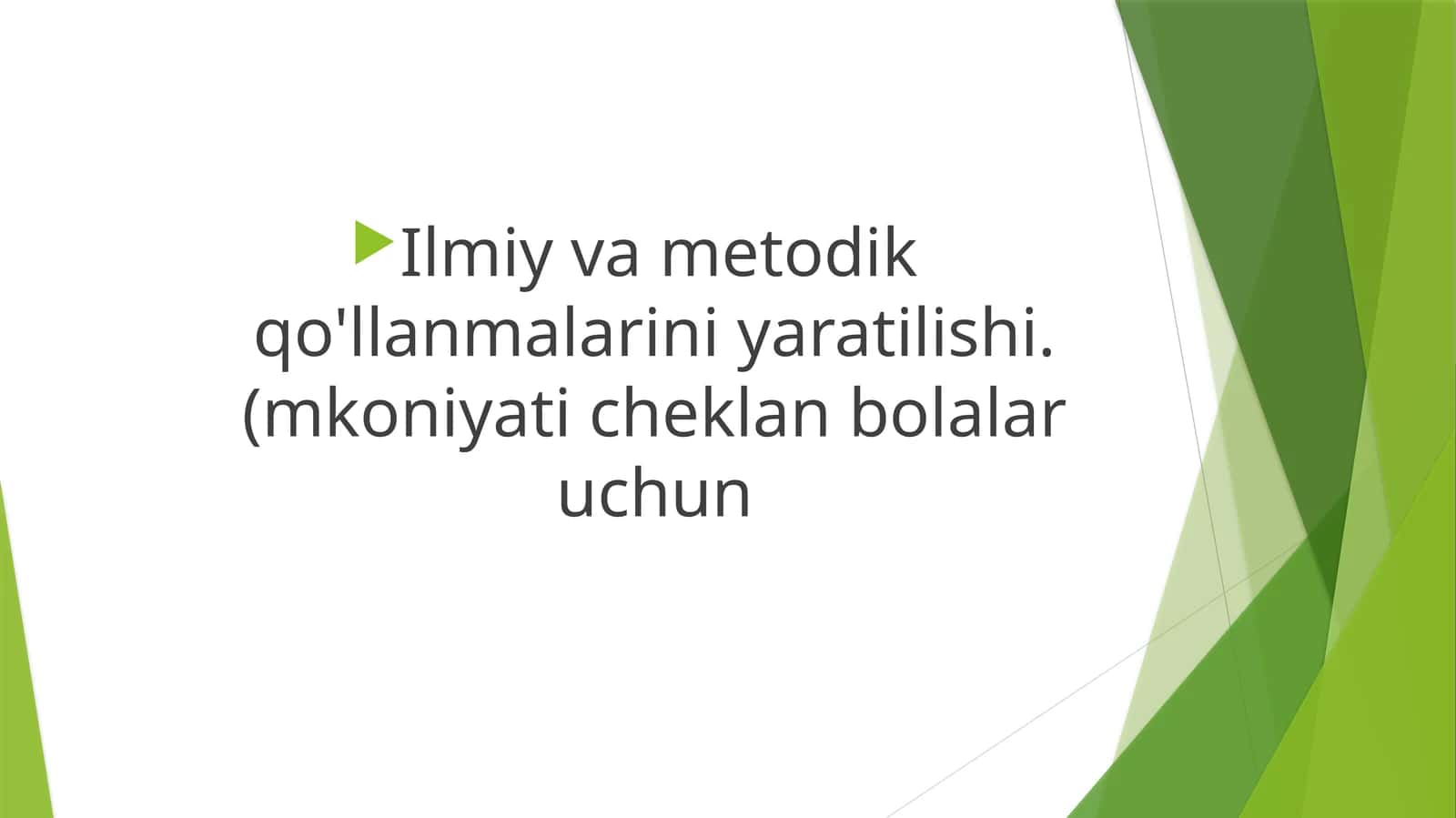 Ilmiy tadqiqot metodologiyasi 1