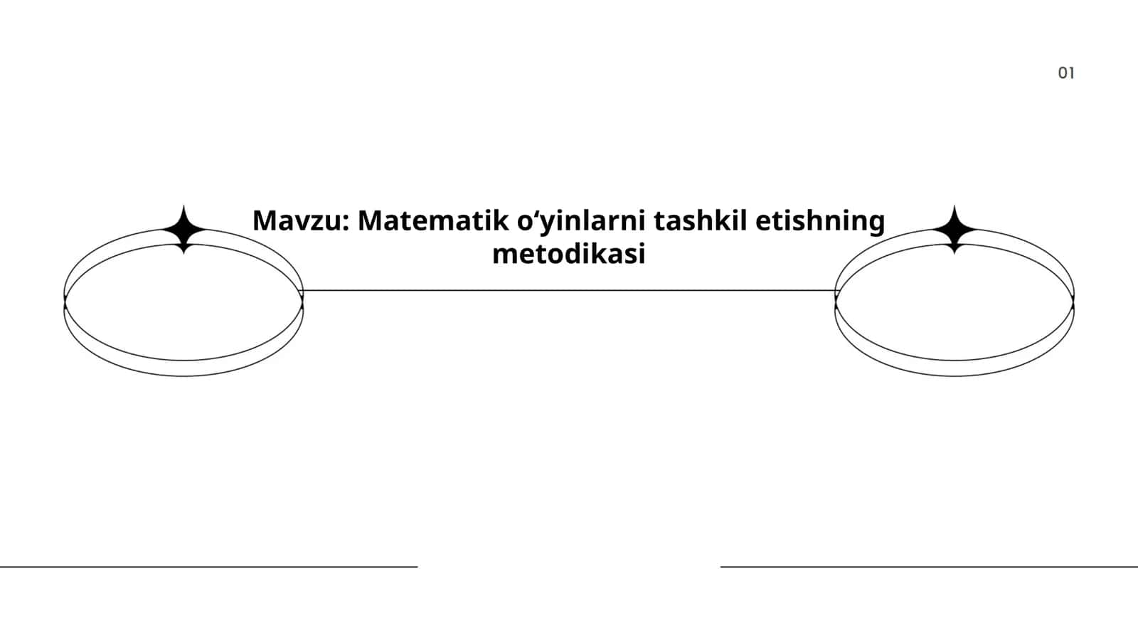 Matematik oʻyinlarni tashkil etishning metodikasi 1