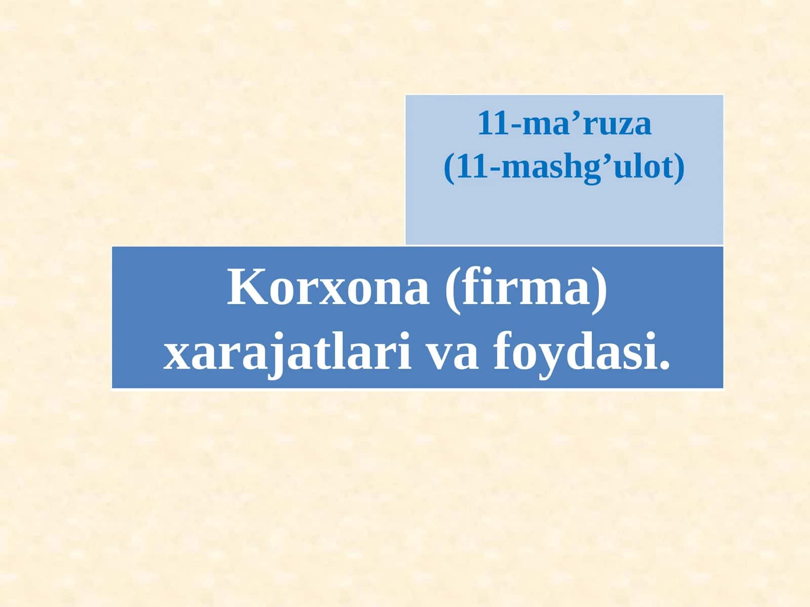Ishlab chiqarish korxonalari xarajatlari 1