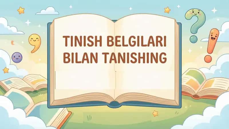 Tinish belgilari 1