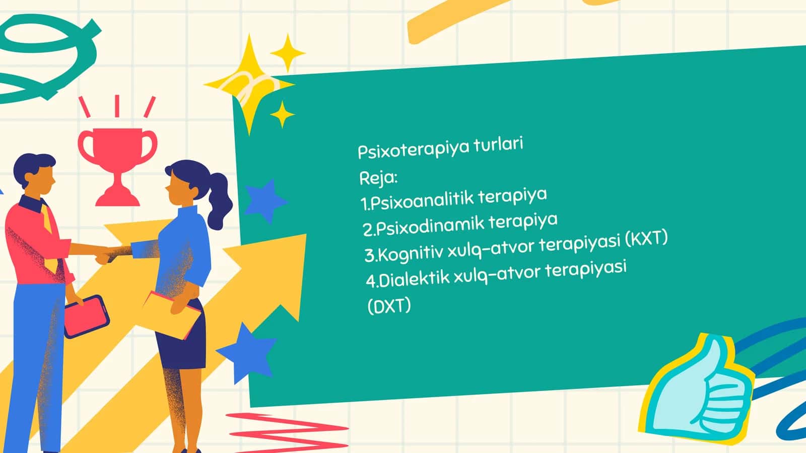 Psixoterapiya turlari 1
