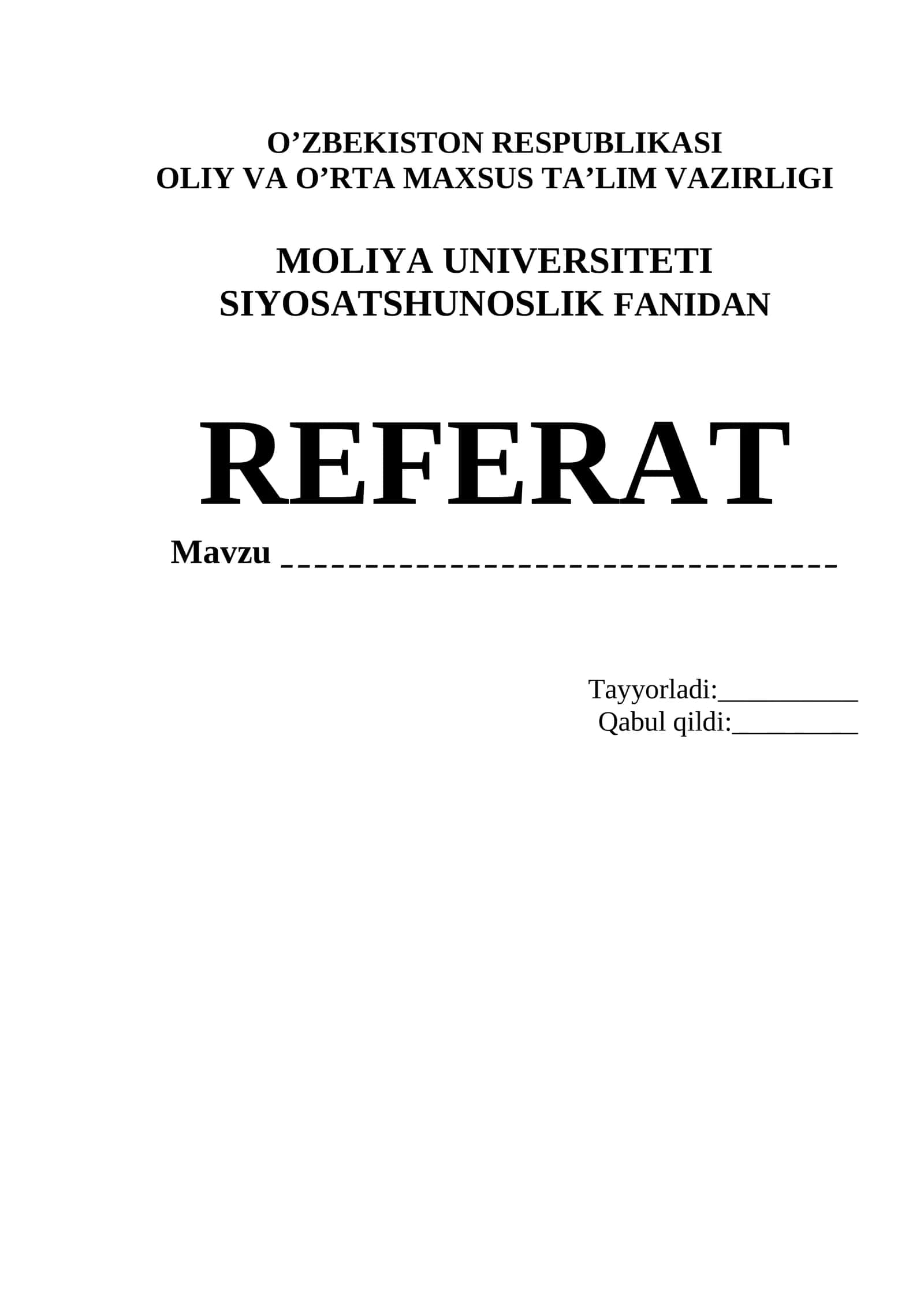 SIYOSIY MАDАNIYAT, SIYOSIY MАFKURАLАR 1