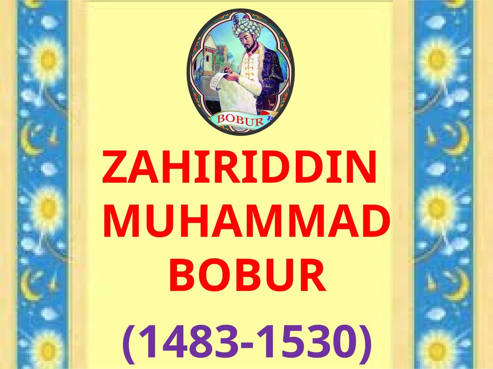 8-sinf Adabiyot fanidan Bobur lirikasi dars taqdimot 1