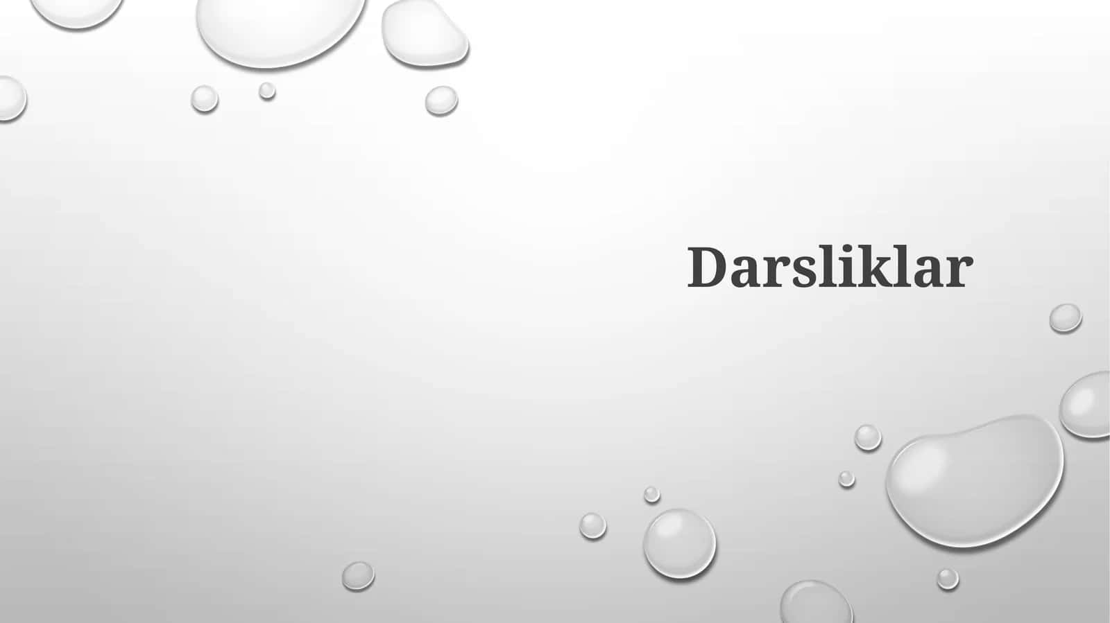 Darsliklar 1