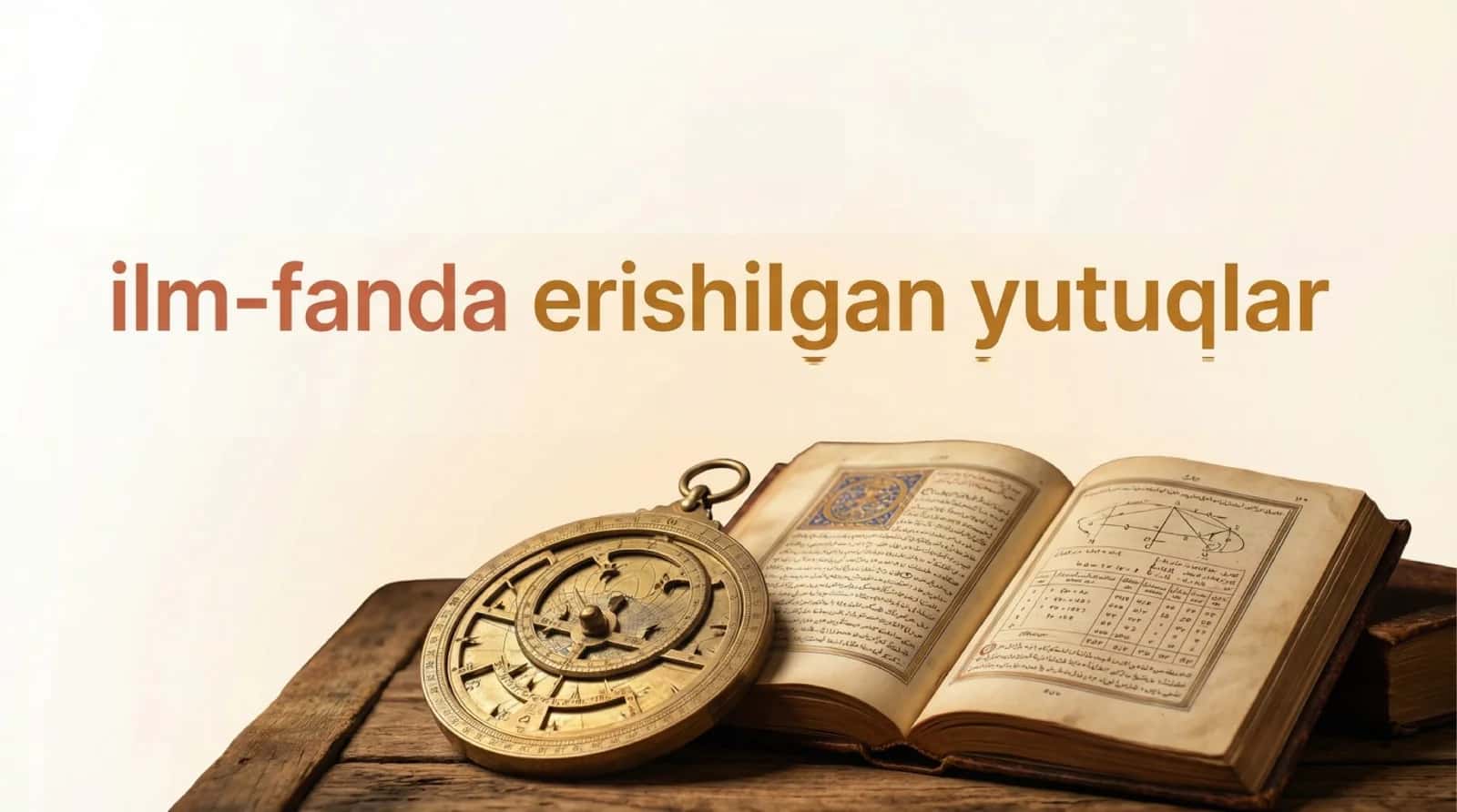 ilm-fanda erishilgan yutuqlar 1