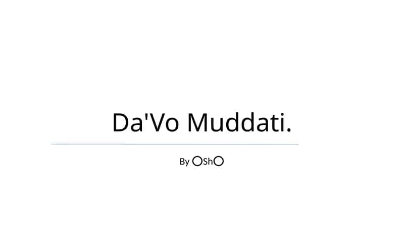 Da'Vo Muddati 1