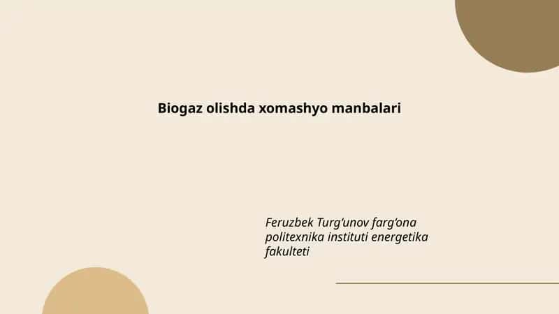 Qishloq xo'jaligi qoldiqlari 1