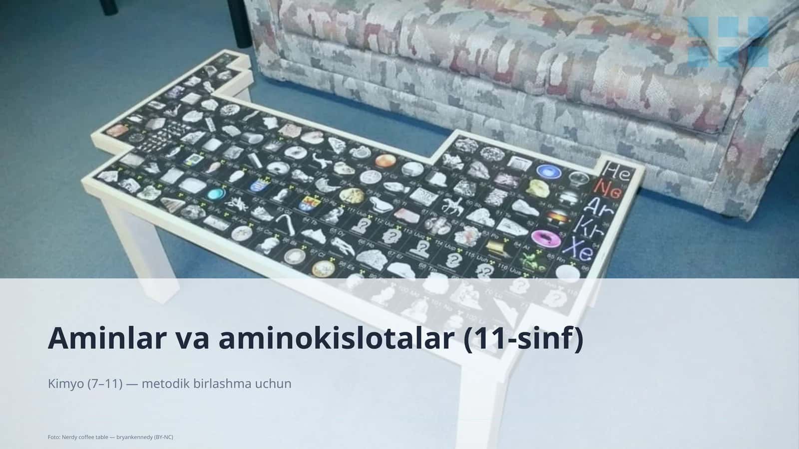 Aminlar va aminokislotalar (11-sinf) 1