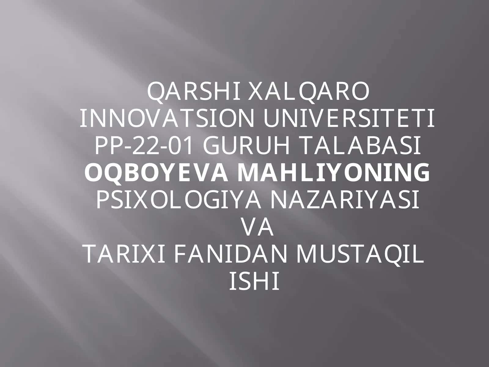 PSIXOLOGNING KASBIY O‘ZINI O‘ZI ANGLASHNING AXLOQIY JIHATLARI 1