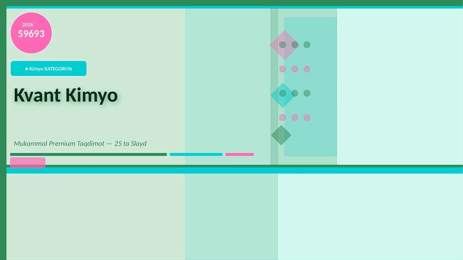 Kvant Kimyo 1