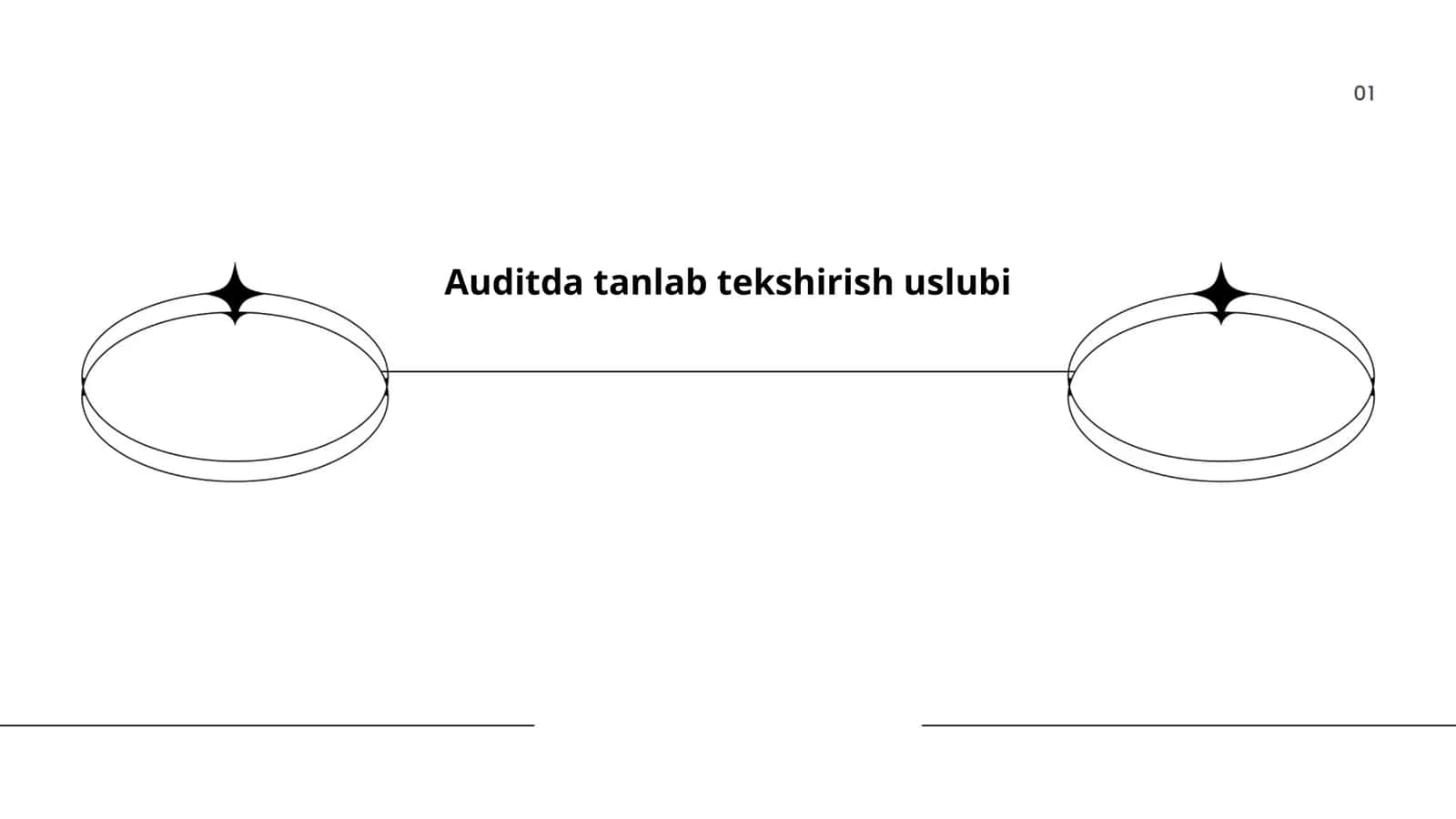 Auditda tanlab tekshirish uslubi 1