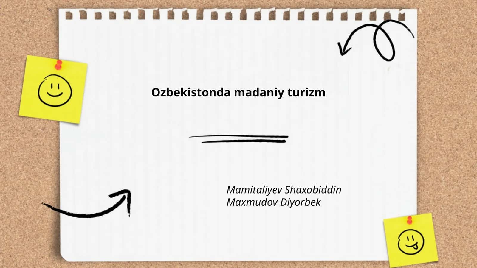 O'zbekistonda madaniy turizm 1