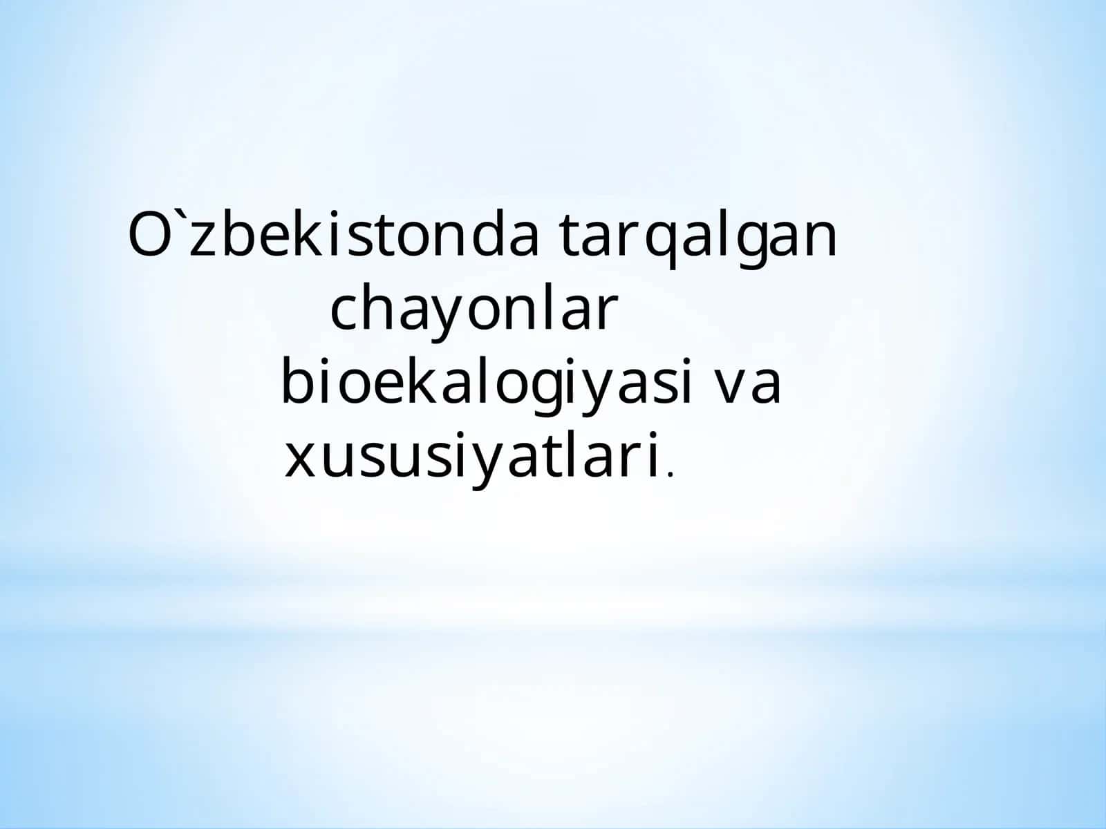 O`zbekistonda darqalgan chayonlar 1