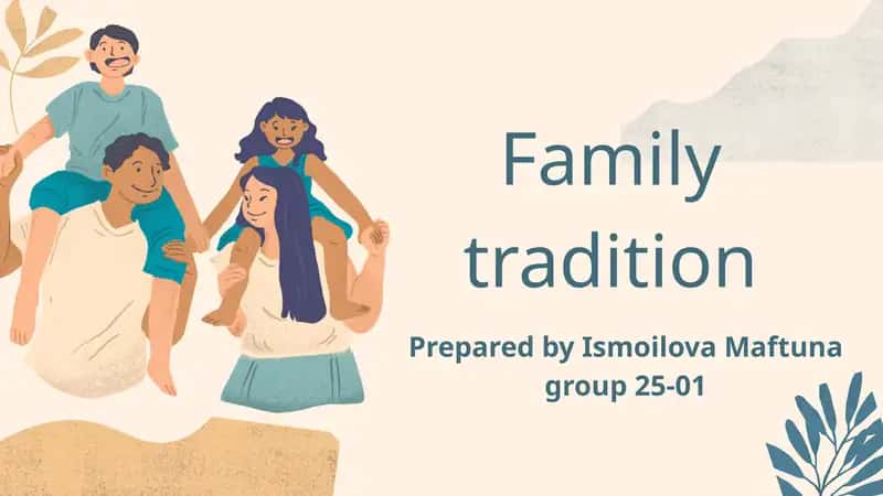 Family tradition 1