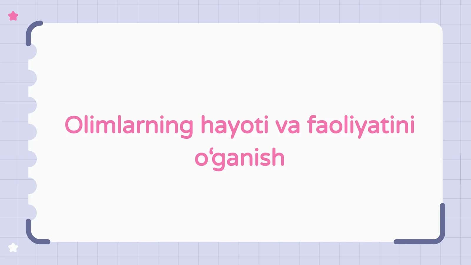 Markaziy Osiyo olimlari bilan tanishtirish 1