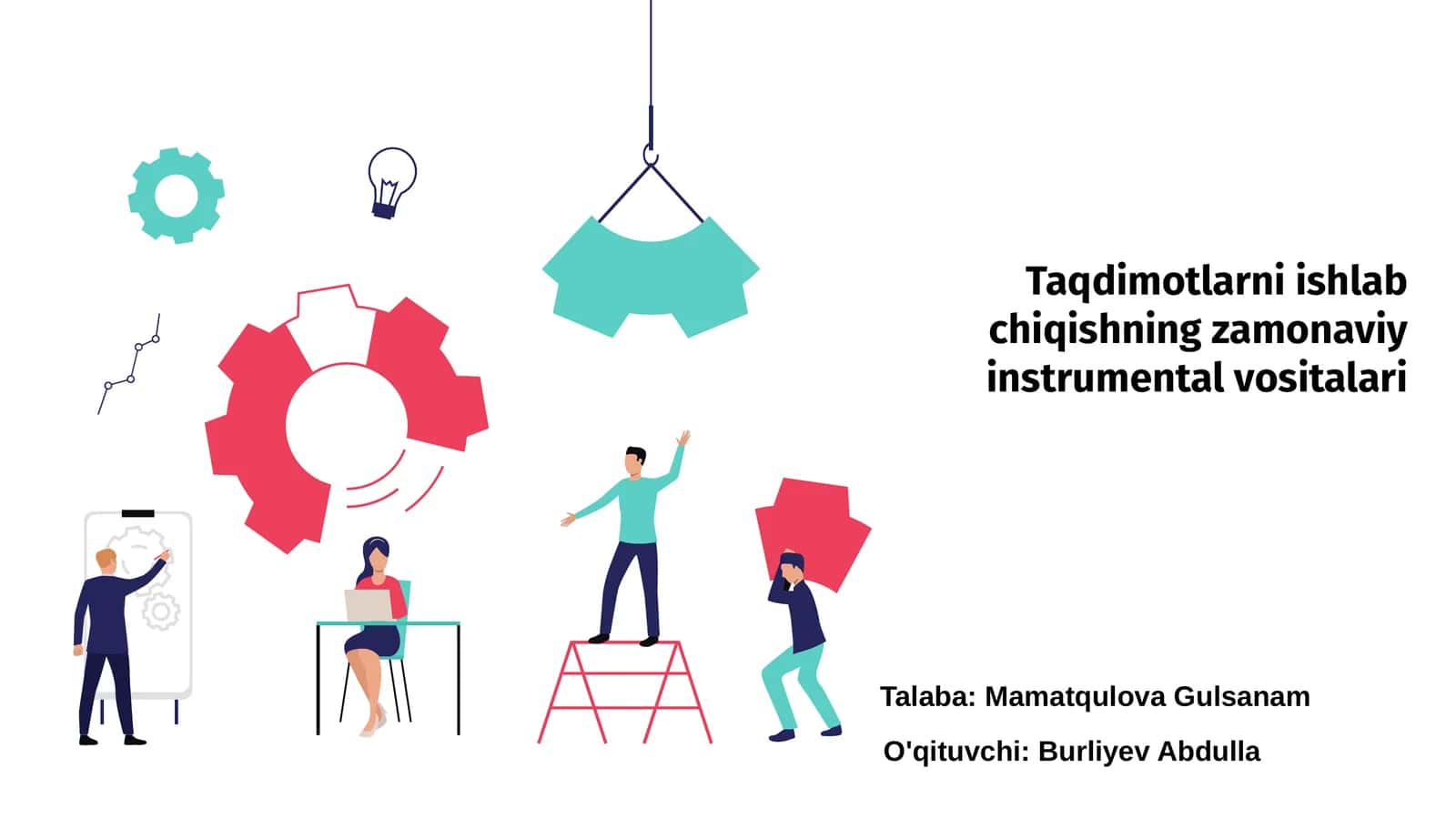 Taqdimotlarni ishlab chiqishning zamonaviy instrumental vositalari 1